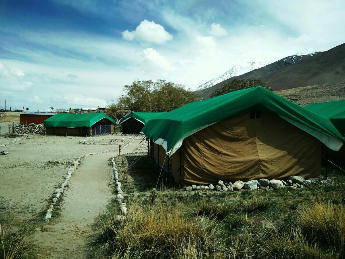 Pangong Delight Camps And Cottages Spangmik Eksteriør bilde