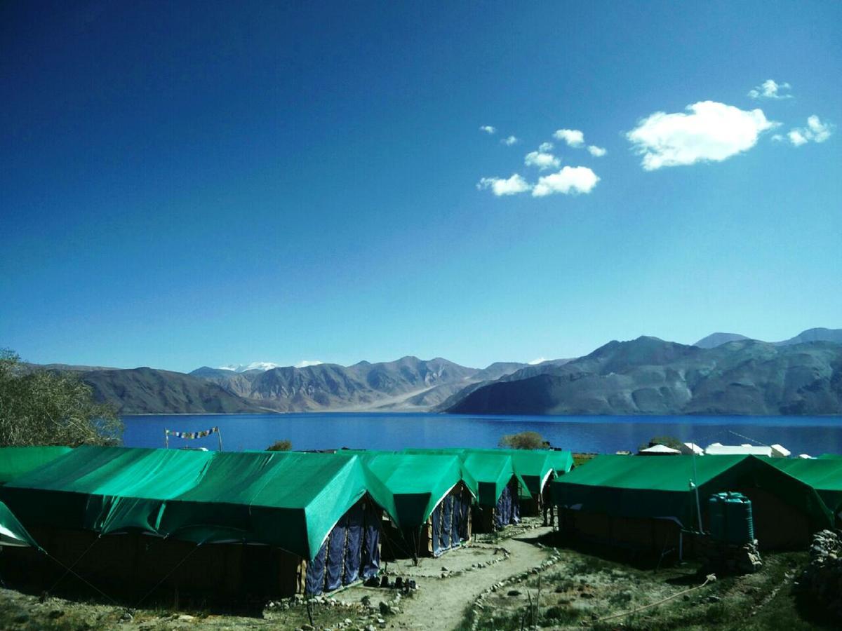 Pangong Delight Camps And Cottages Spangmik Eksteriør bilde
