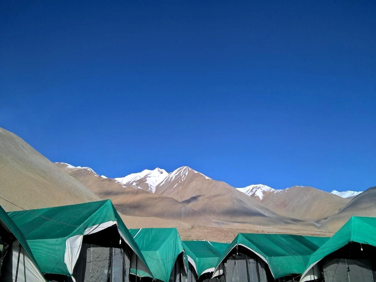 Pangong Delight Camps And Cottages Spangmik Eksteriør bilde