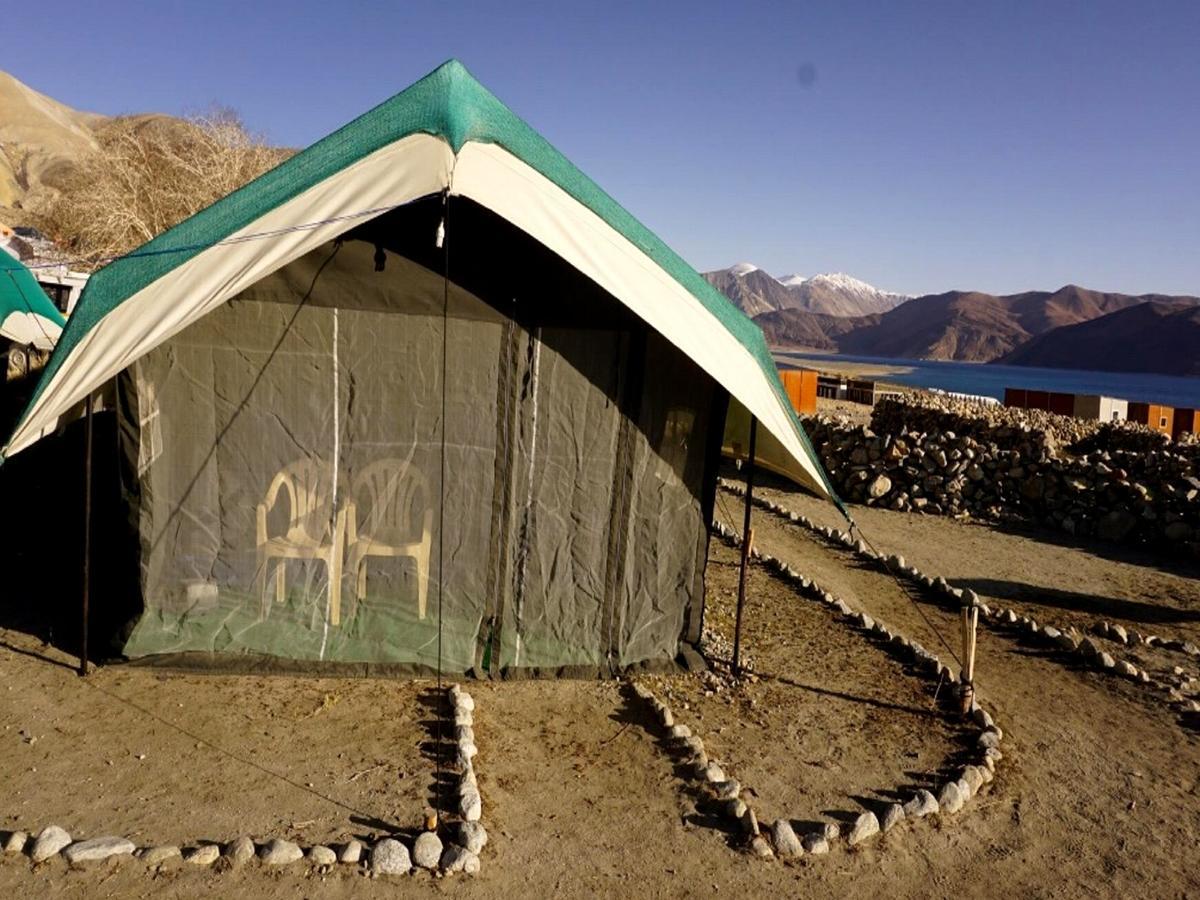 Pangong Delight Camps And Cottages Spangmik Eksteriør bilde